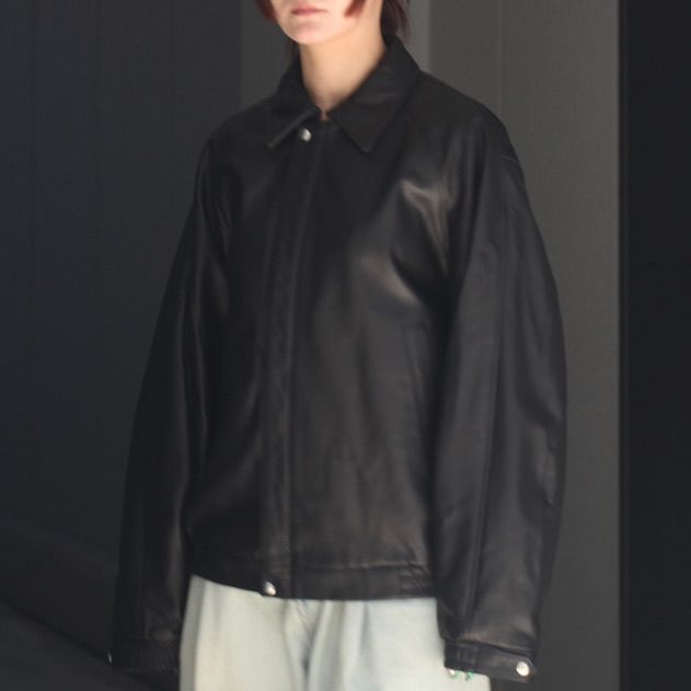 【残りわずか】Leather Blouson