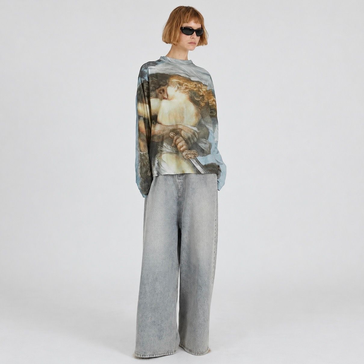 【残り一点】Mythology Print Long Sleeve Tee