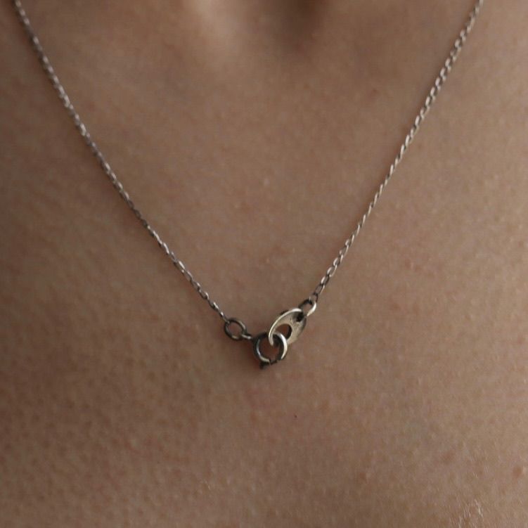 【お取り寄せ注文可能】Rock Beads Necklace 2(SILVER)