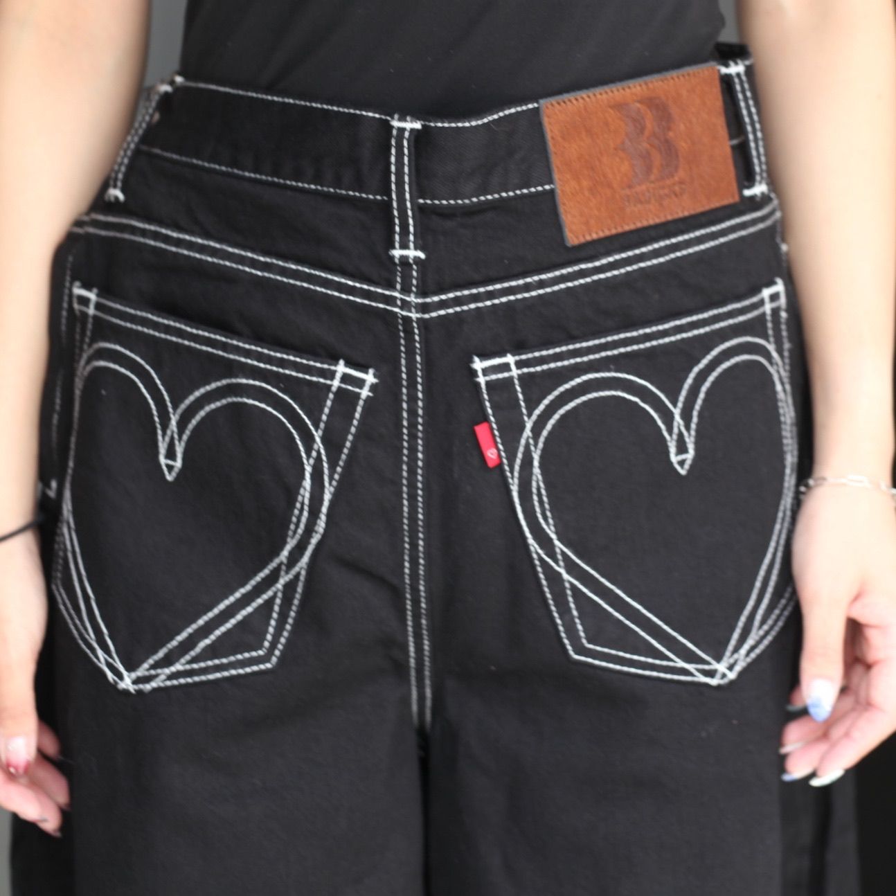 【残り一点】Back Front Barrel Denim