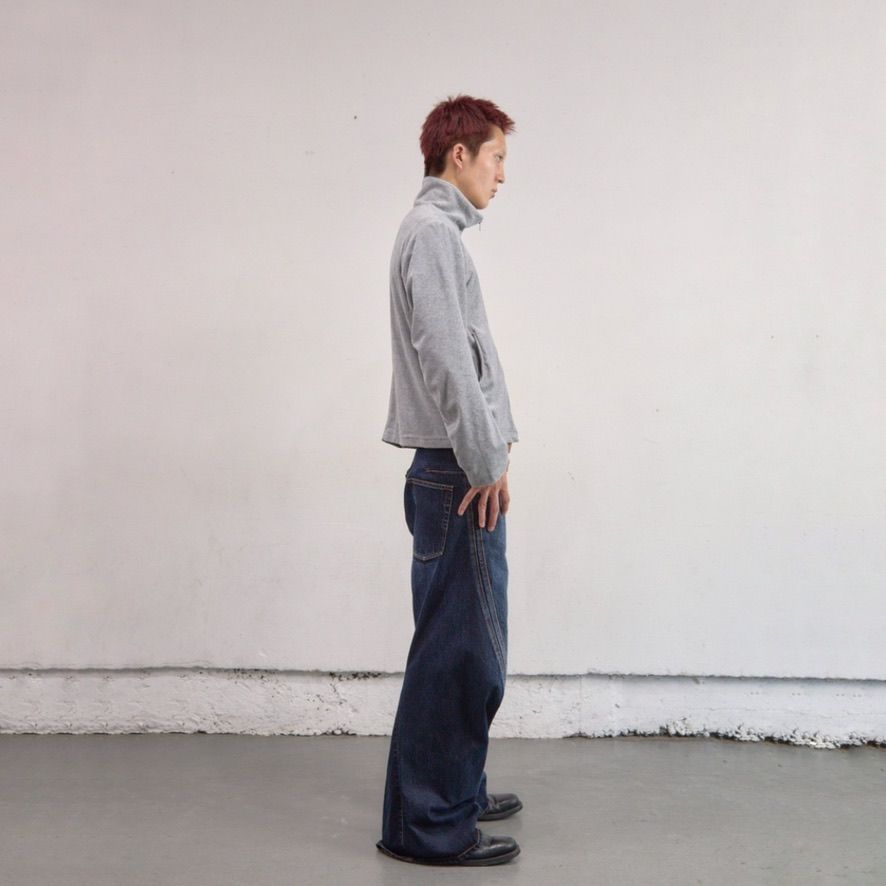 【残りわずか】3D Twisted Wide Leg Jeans