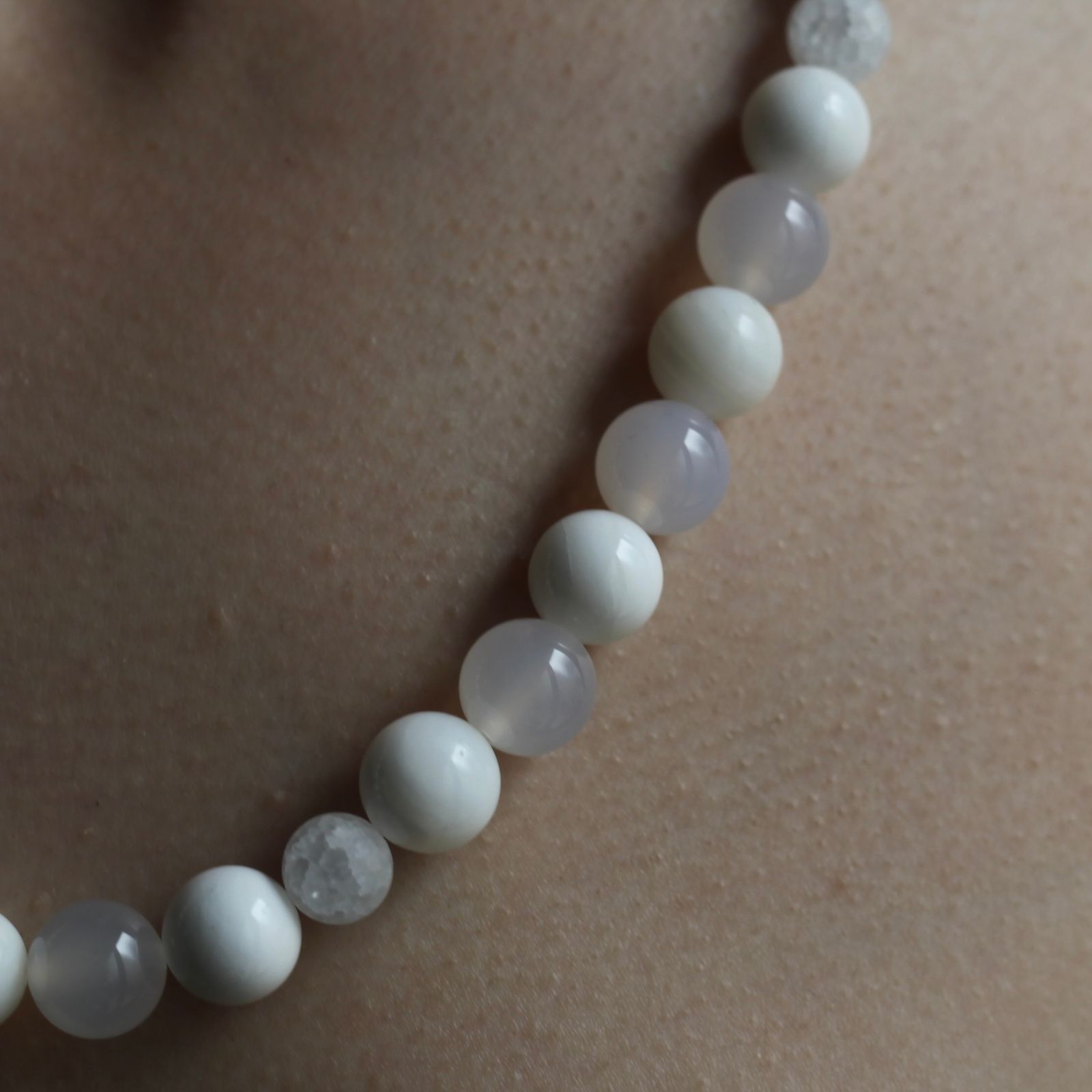 【残り一点】Juzu Necklace(WHITE)