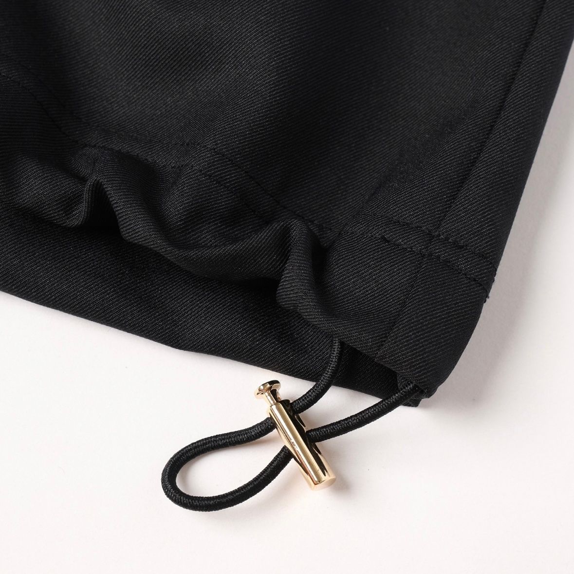 【残り一点】Dry Gabardine Layered Collar Half Zip Shirt