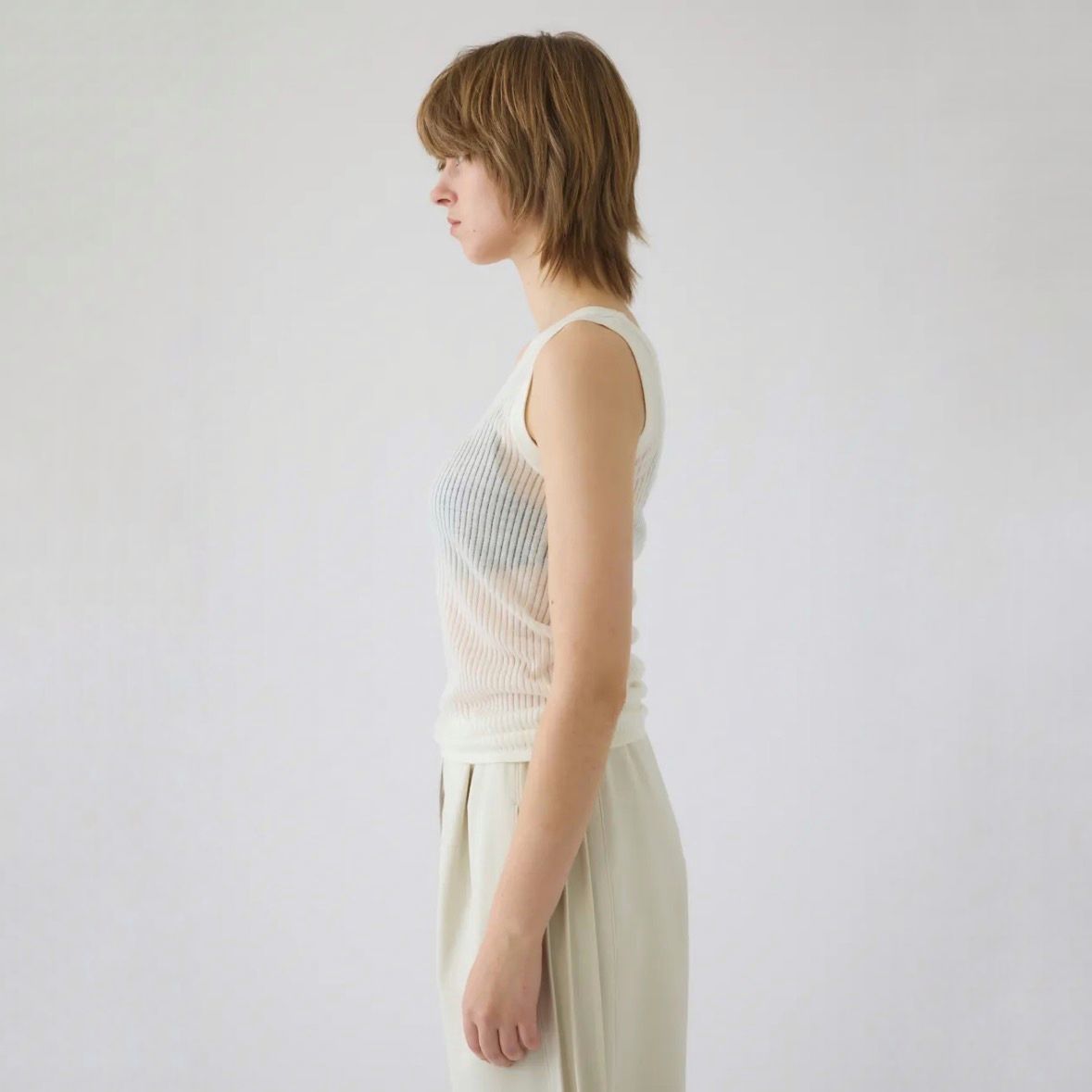 【残り一点】Needle Knit Tank Top