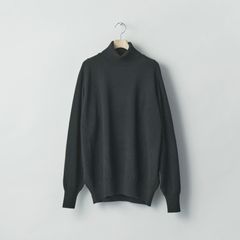 【残りわずか】Extra Fine Wool Knit Turtle Neck LS