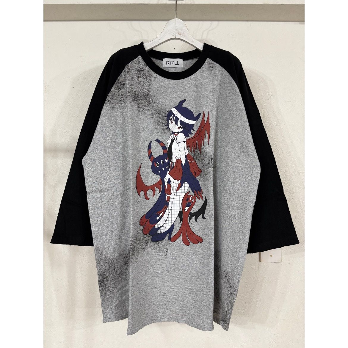 【残り一点】Punk Girl Raglan T-Shirt