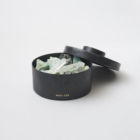 【再販売通知受付可能】ポットポプリ 天然石グリーン(GRAPHITE)
