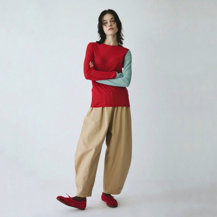 【残り一点】Bi Color Mesh Inner Tops