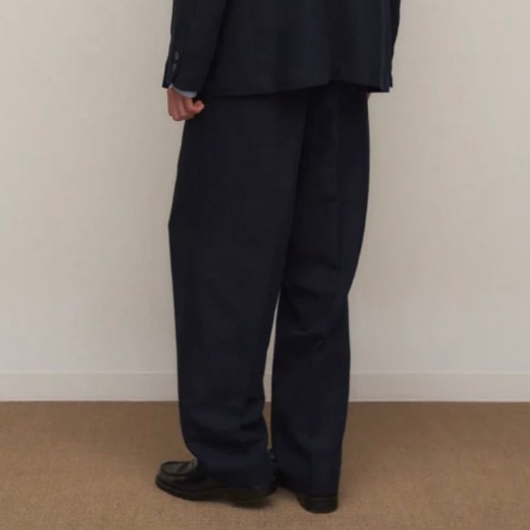 【残り一点】Twist Wool Linen Standard Pants