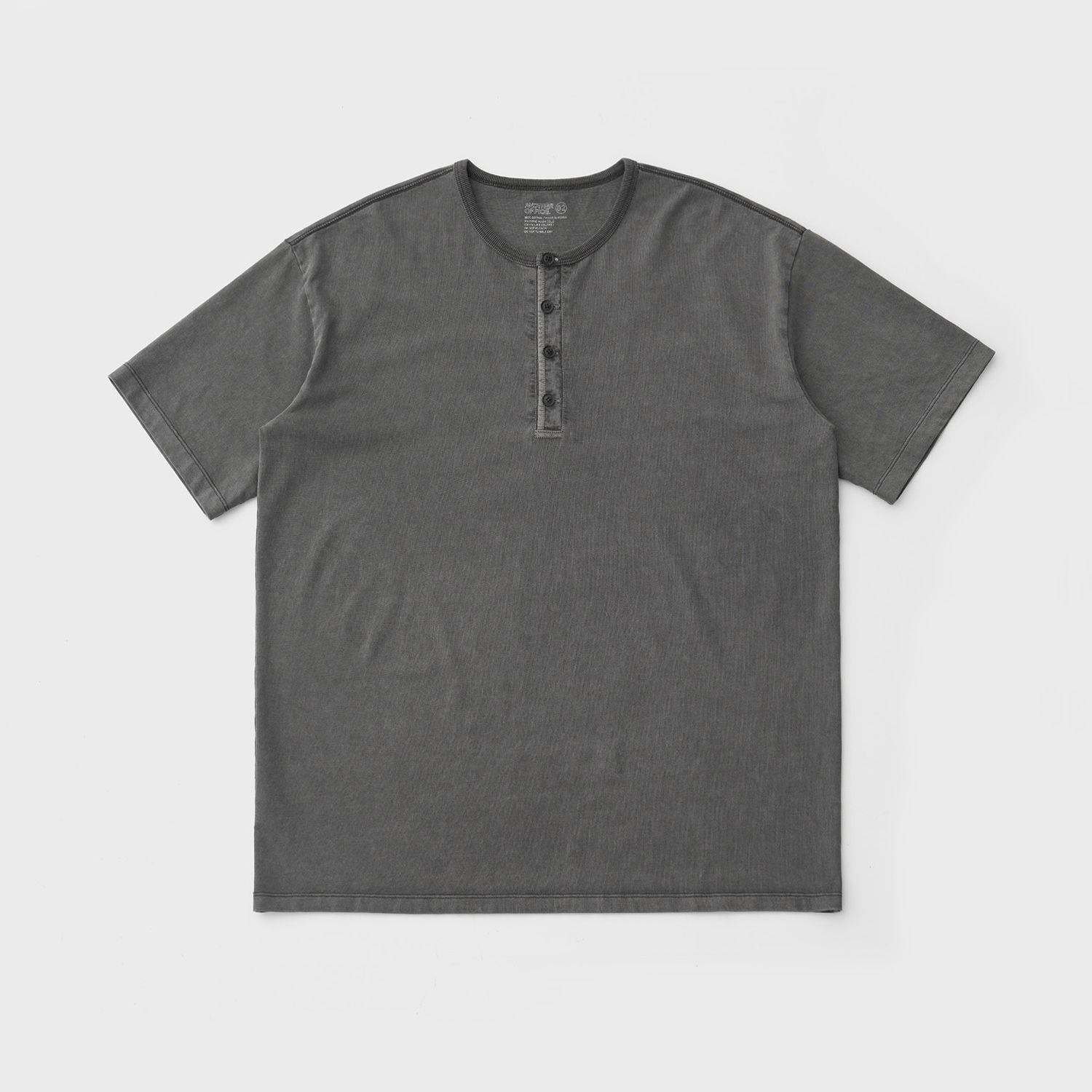 【残り一点】French Henry Neck Garment Tee