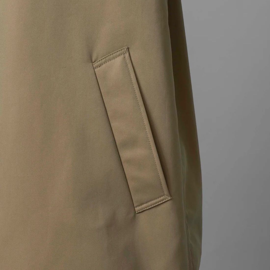 【残り一点】120/2/2 Suvin Cotton Gabardine Prime-Over Balmacaan Coat