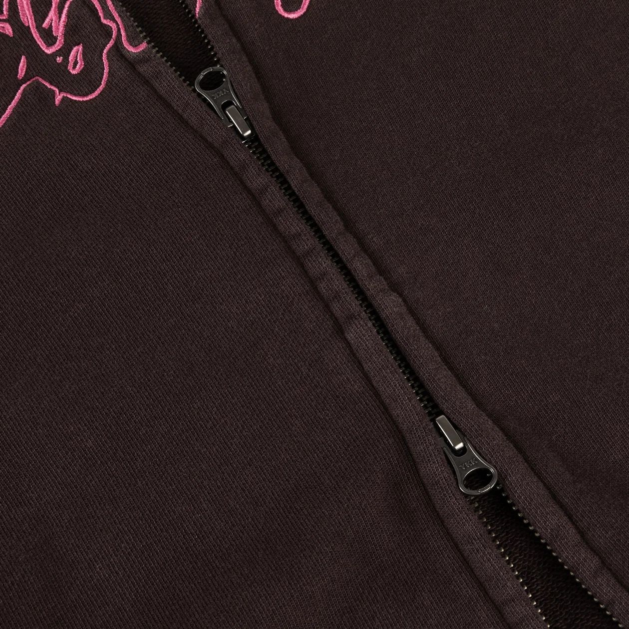 【残り一点】Distressed Terry Zip Hoodie