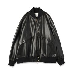 【残り一点】Faux Leather MA-1
