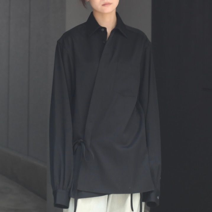 SOSHIOTSUKI - 【残り一点】The Kimono Breasted Shirt(COTTON) | ACRMTSM ONLINE STORE