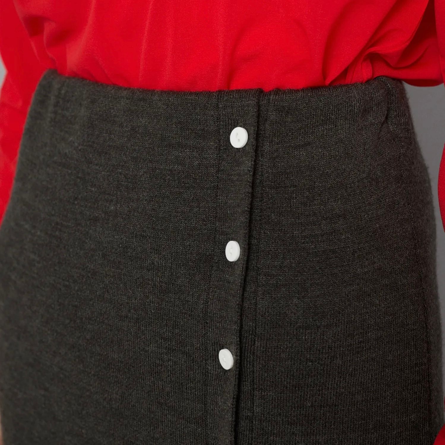 HeRIN.CYE - 【残り一点】Layered Knit Skirt | ACRMTSM ONLINE