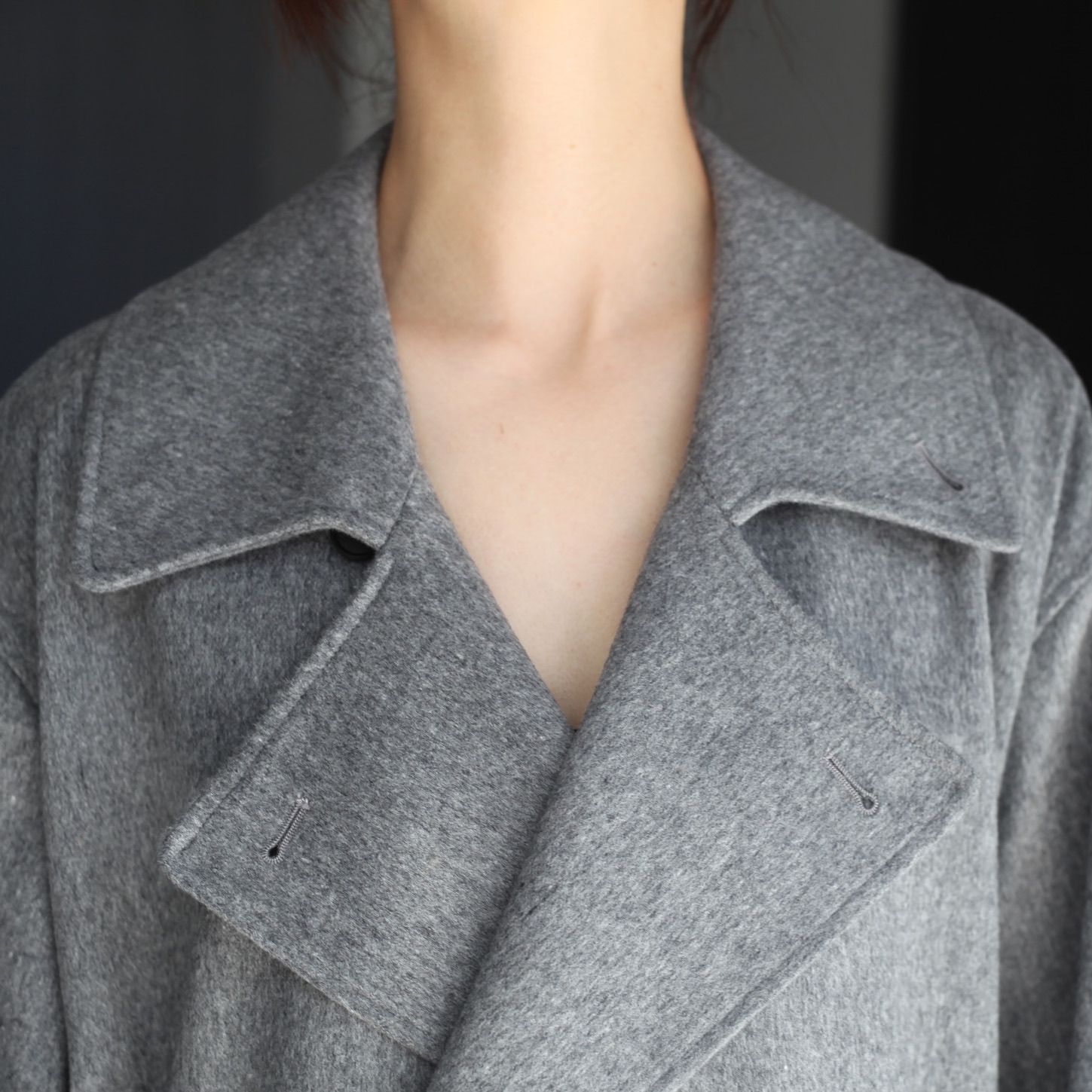 【残りわずか】Oversized Double Breasted Coat(W/CA/NY)