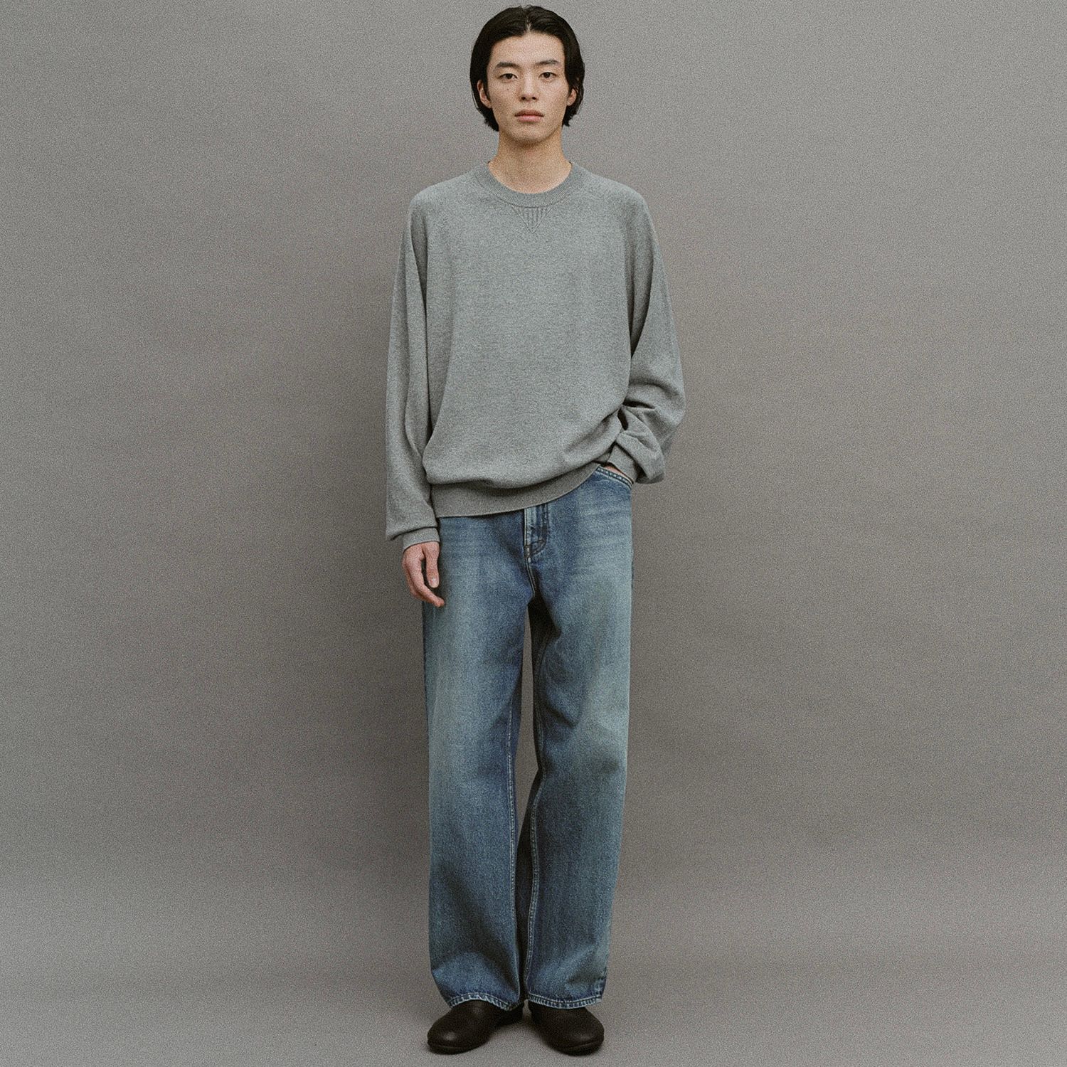 【残り一点】Whole Garment Crew-Neck Knit