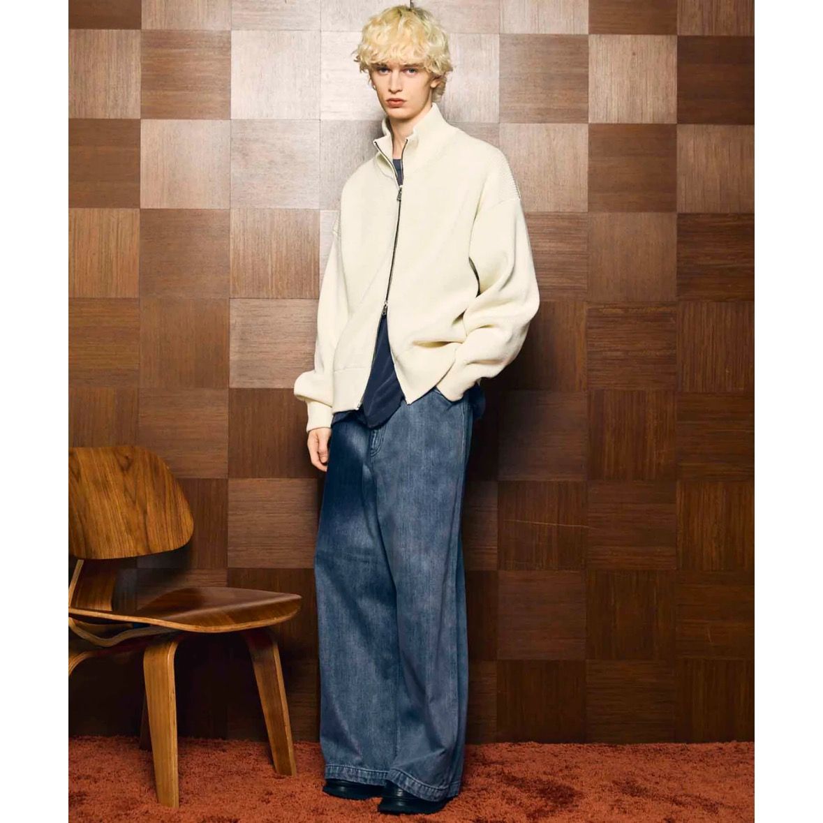 【残り一点】Hyper Wide Denim Baggy Pants