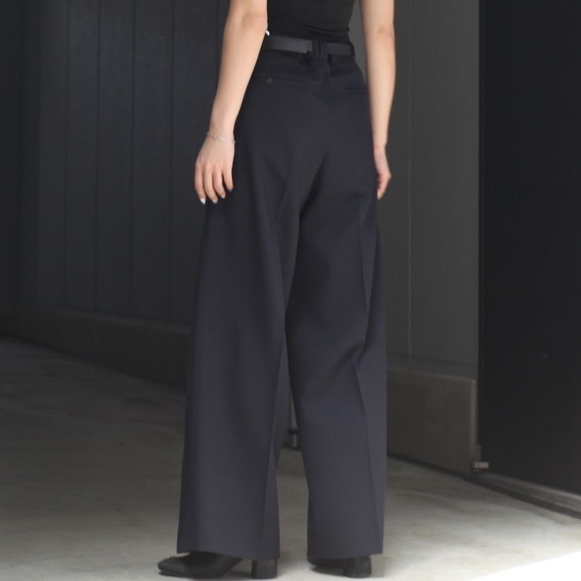【残り一点】3pleated Wide-leg Trousers