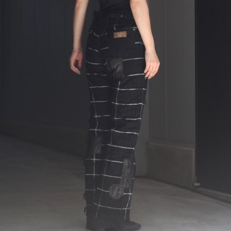 【残り一点】Destroy Work Jeans(NOIR)