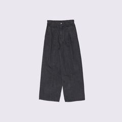 【残り一点】Vintage Washed 3tuck Wide Denim Trousers