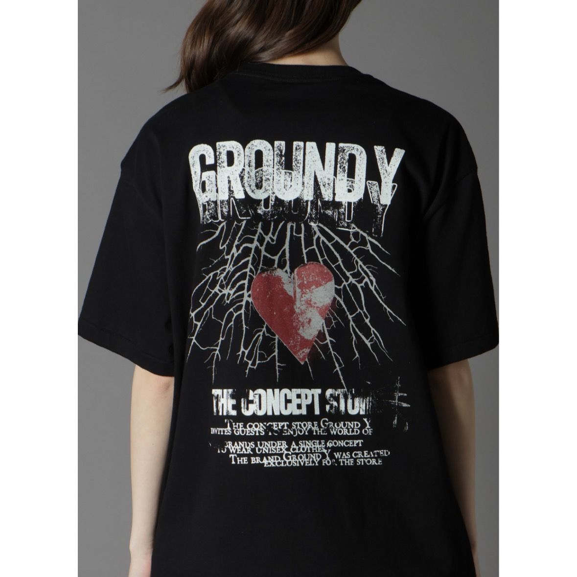 【残り一点】Print Tee(HEART)