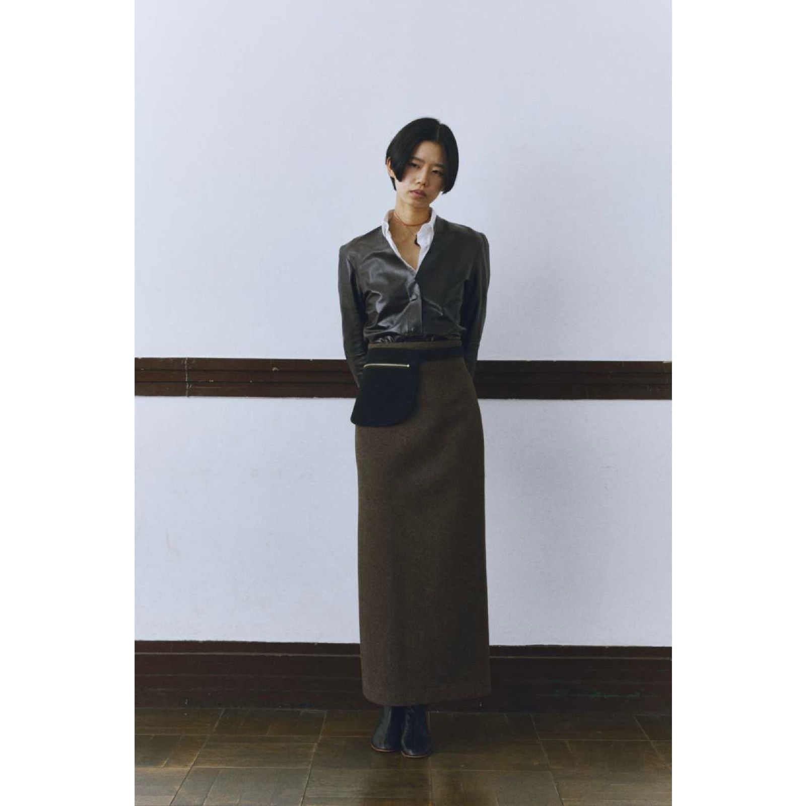 【残り一点】Velour Waist Pouch
