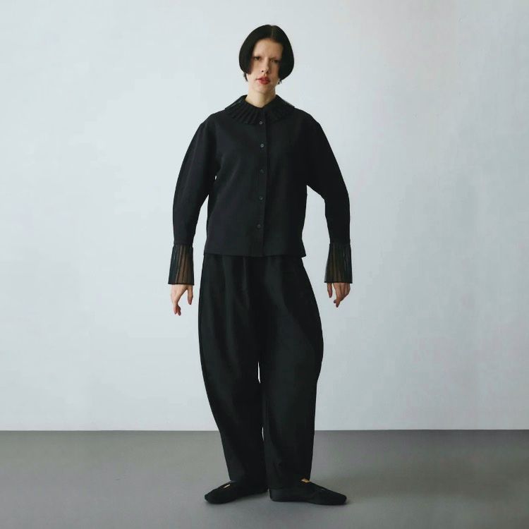 【残り一点】CLO Pleats Collar Blouse