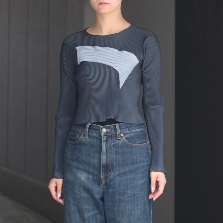 【残り一点】Todo Tiny Wave Top Long Sleeve