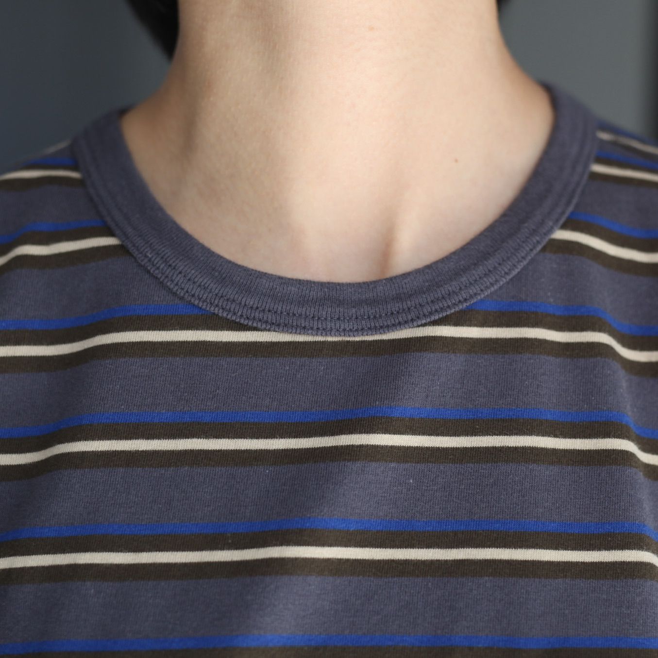 Pop Trading Company - 【残り一点】Striped Longsleeve Pocket T