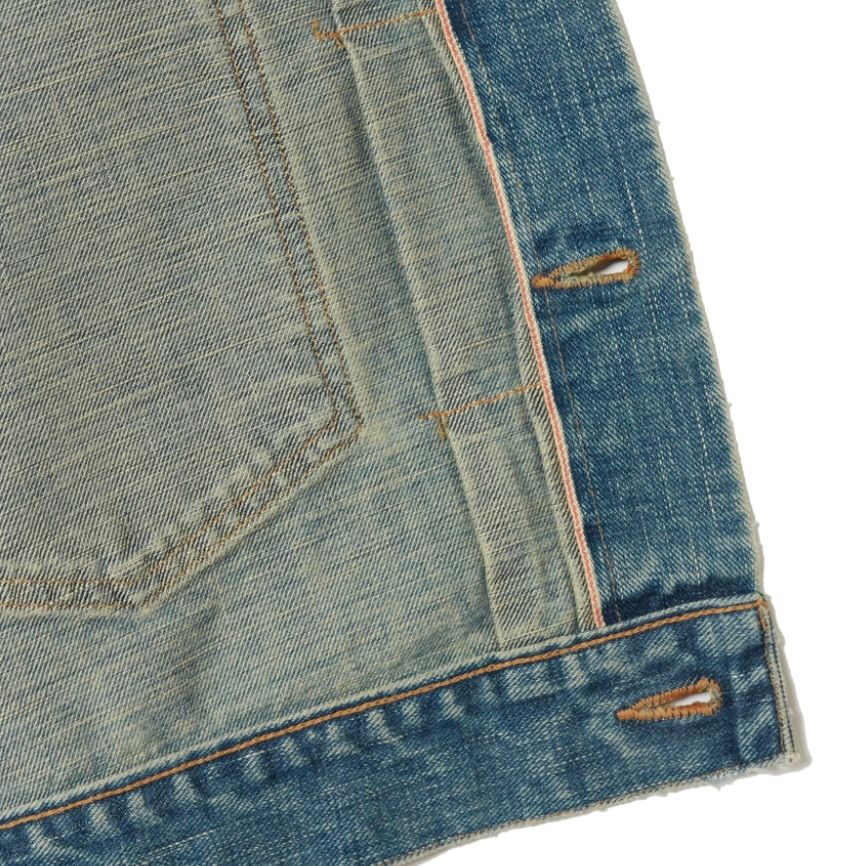 【残り一点】Distressed Modern Denim Jacket