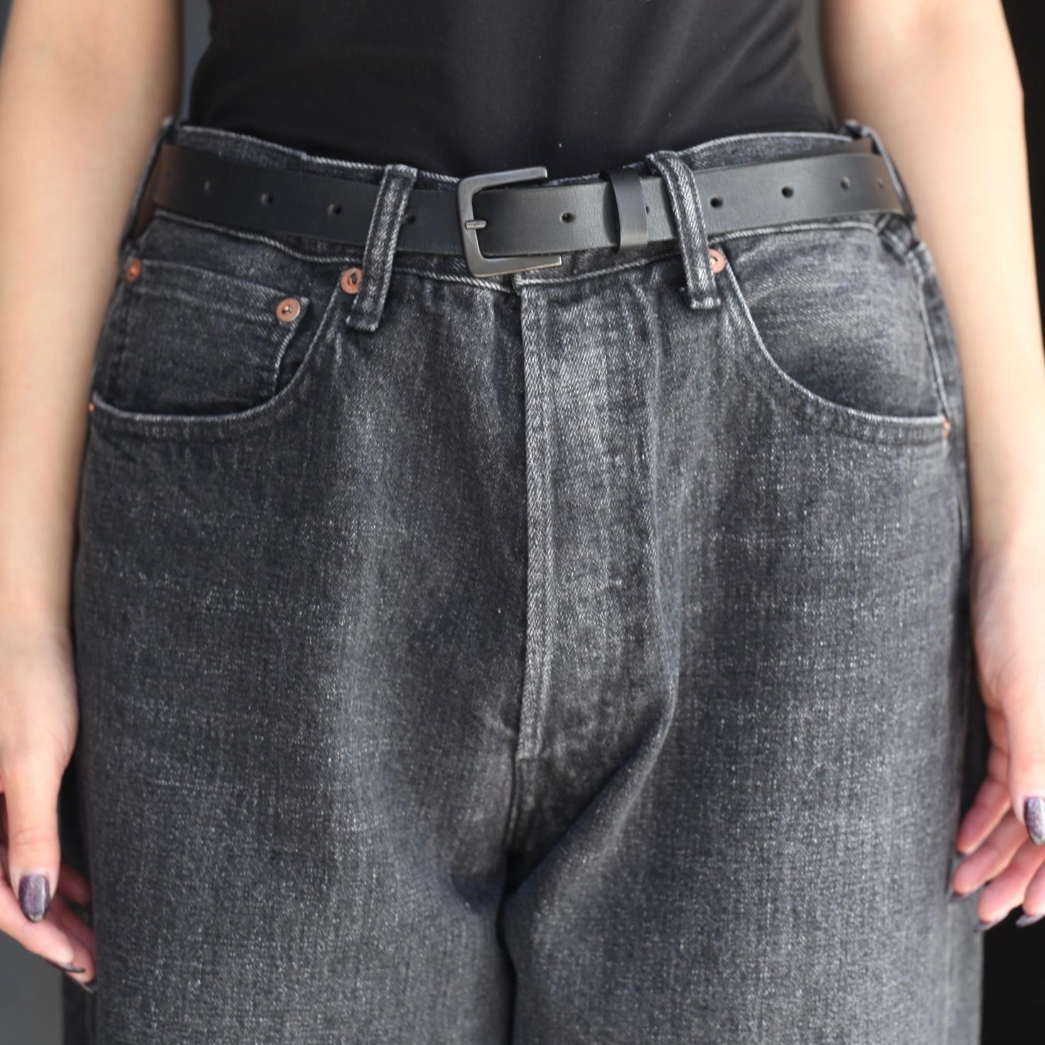 【残り一点】5pocket Straight Pants(USED FADE)