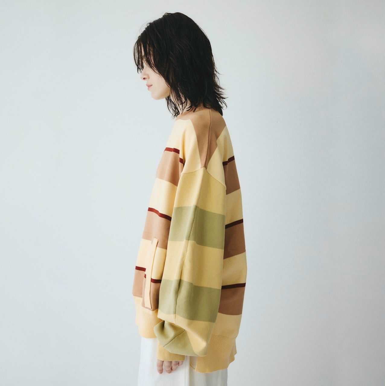 【再販売通知受付可能】Border Boy Knit Tops