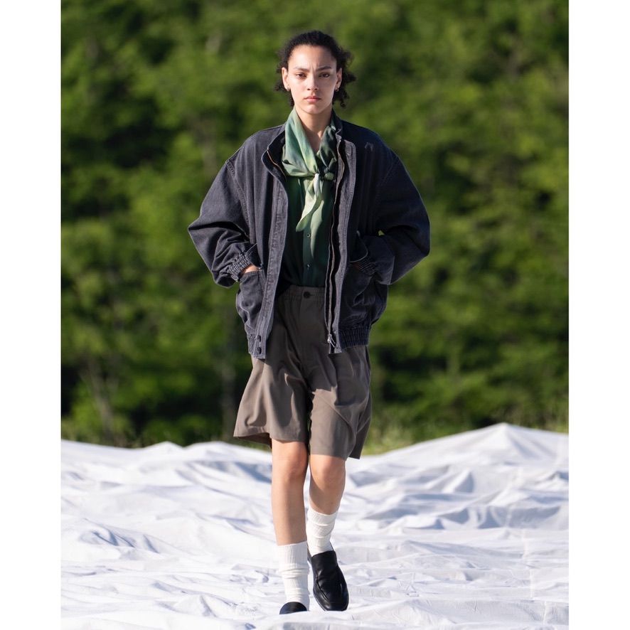 【残り一点】Hand Painted Lawn Loose Fit Shirt