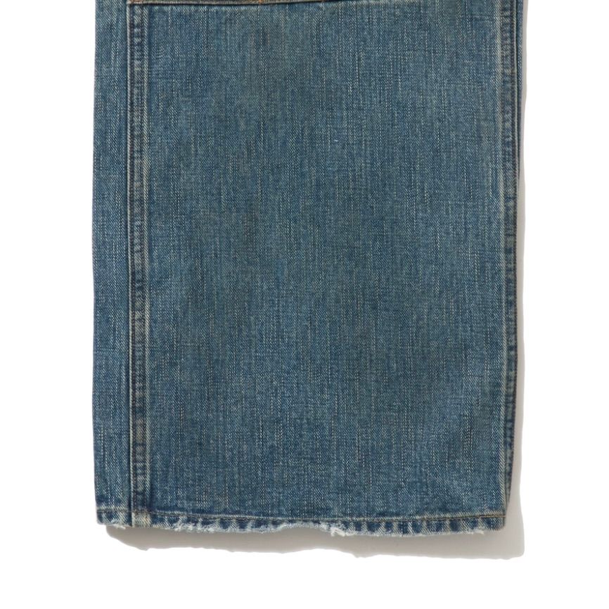 【残り一点】Distressed Modern Denim Double Knee Cut
