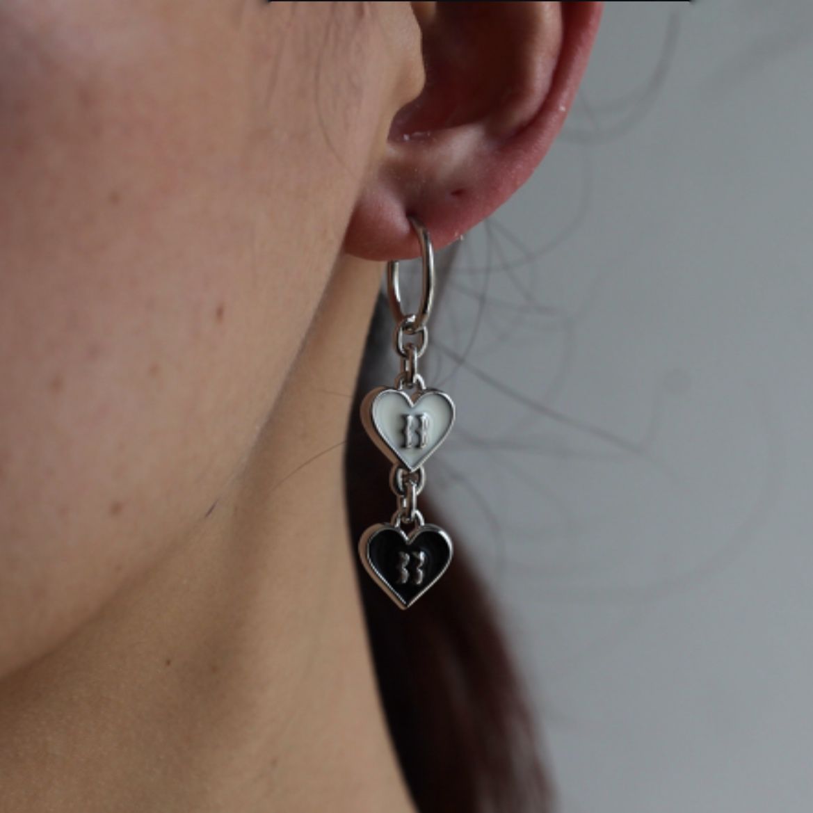 【残り一点】Draping BB Earrings(SILVER_両耳用)