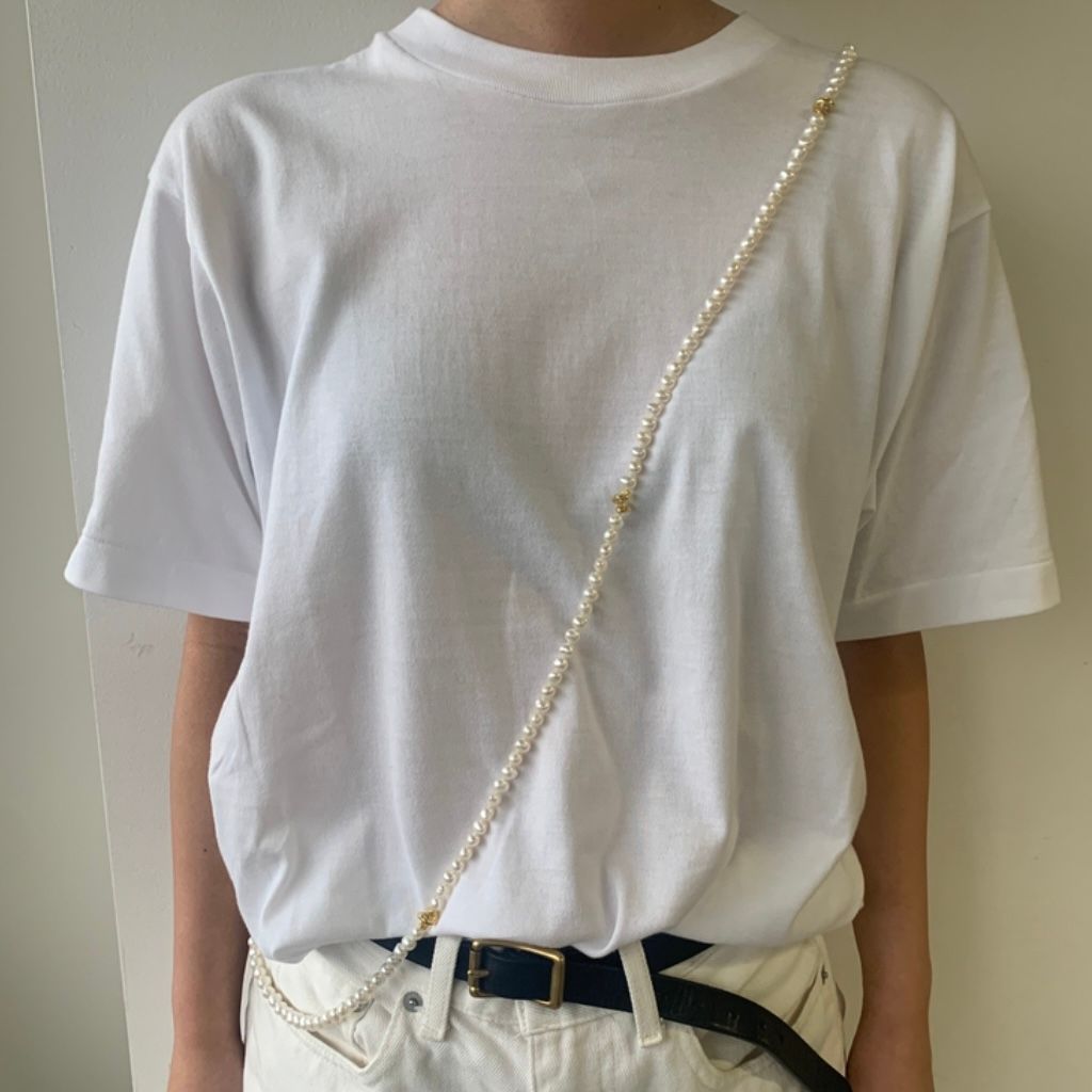 【お取り寄せ注文可能】Baroque Pearl Rope Necklace 130