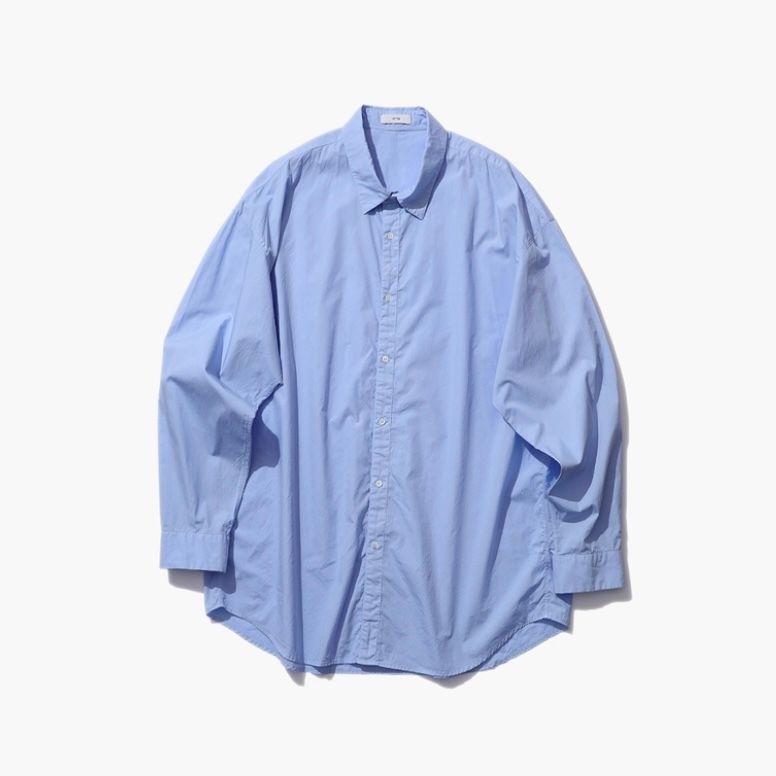 ATON - 【残りわずか】Cotton Lawn Oversized Shirt | ACRMTSM ONLINE