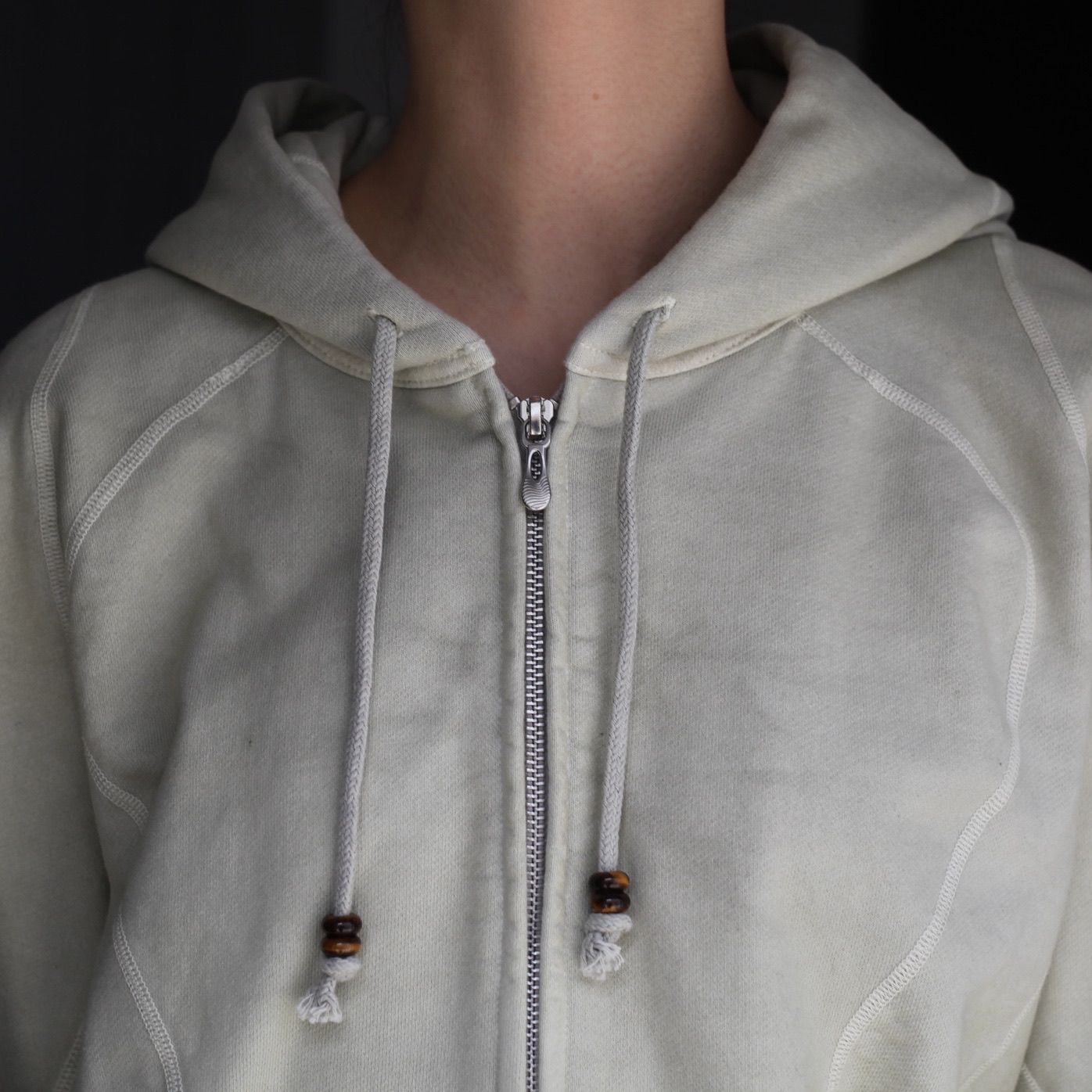 【残り一点】Paneled Zip Up Hoodie