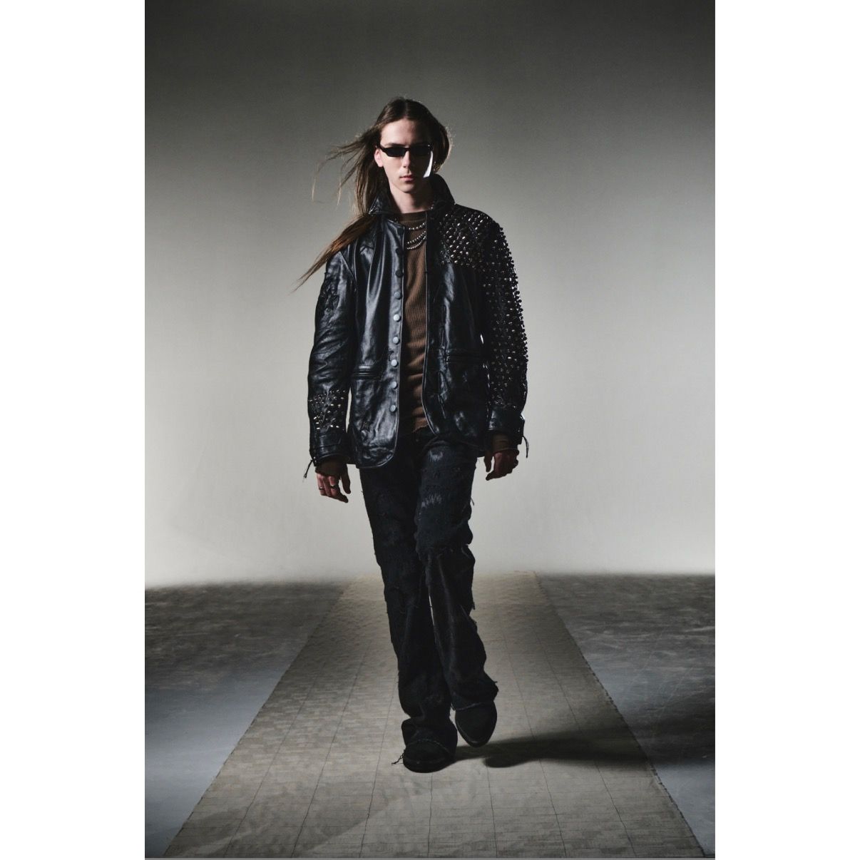 【残り一点】Rustic Edged Car Coat With Attitude(BROWN CORE)
