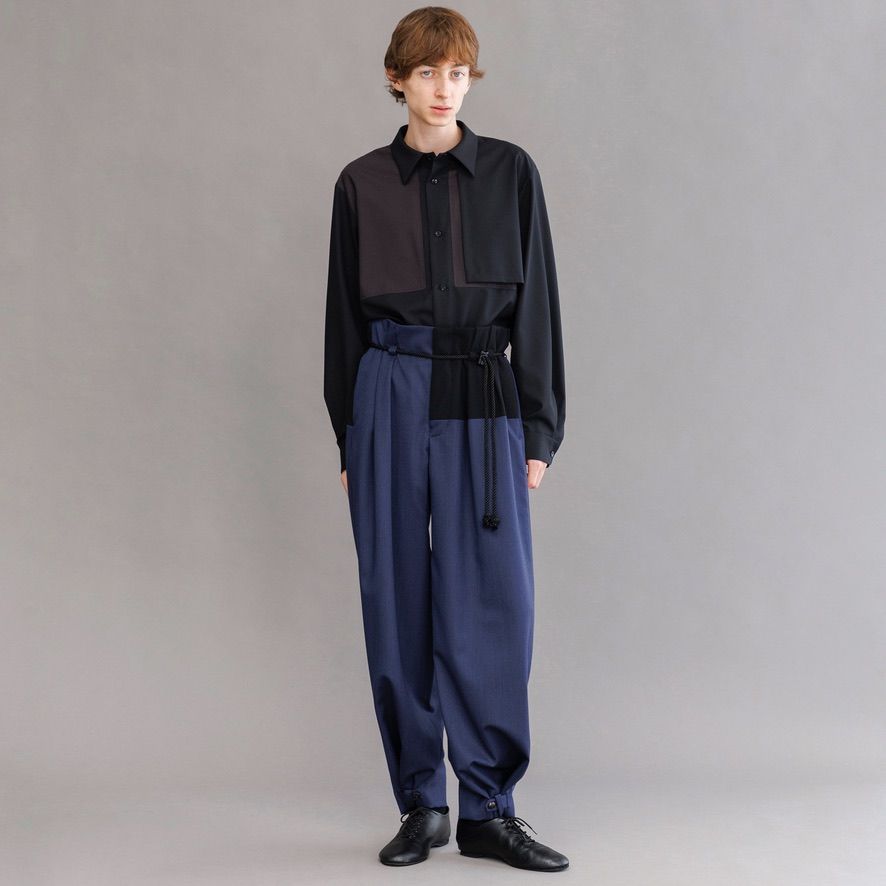 【残り一点】Bicolor Squeeze Slacks