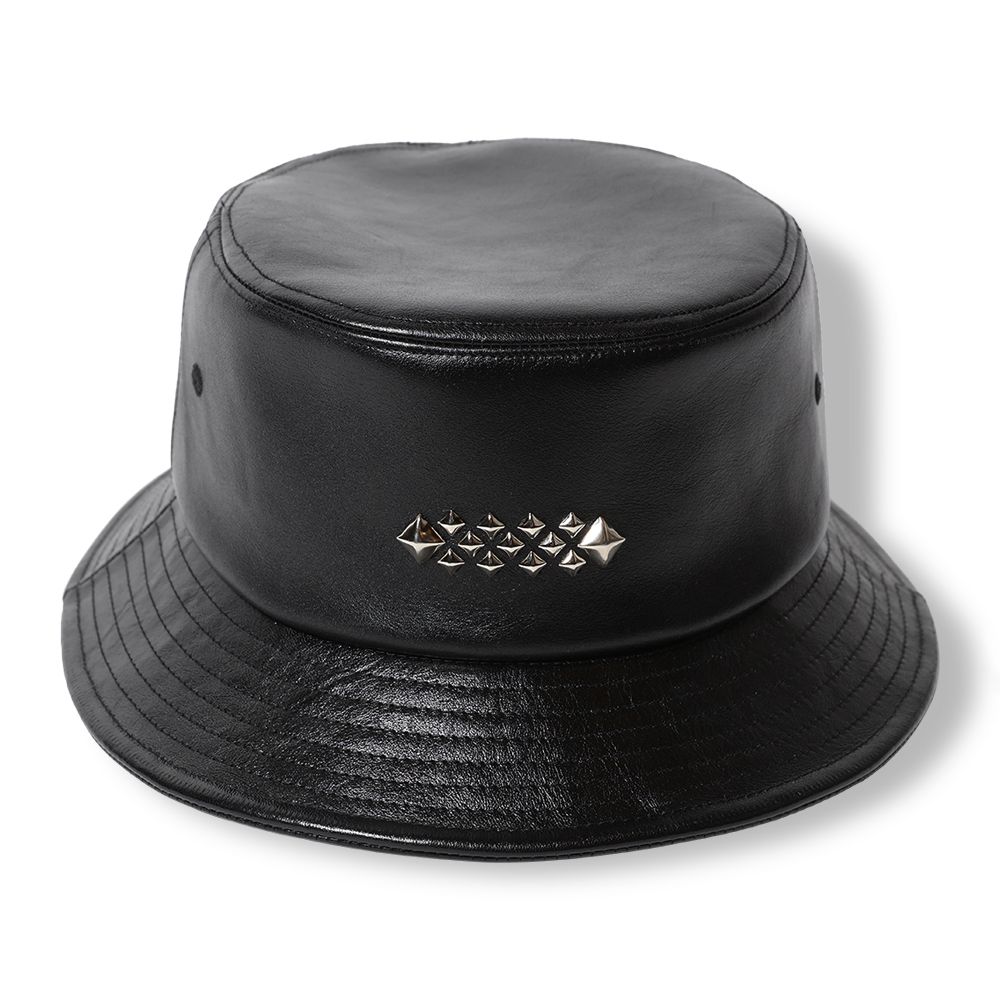 【残り一点】Studs Leather Bucket Hat