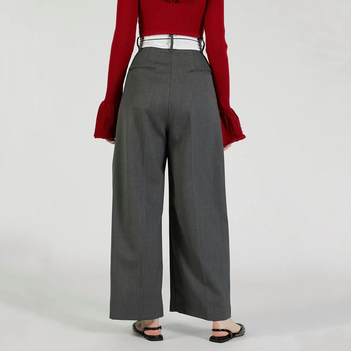 【残り一点】Marbelt Asymmetric Tack Pants