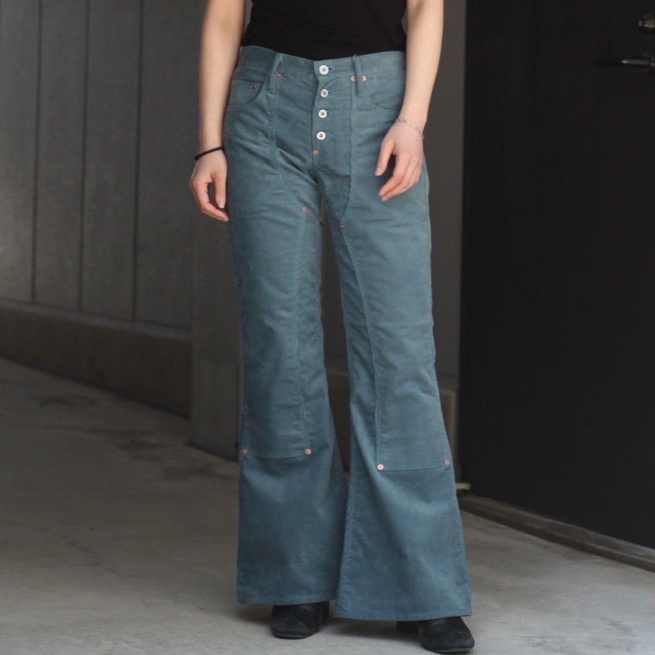 SUGARHILL 21AW BELL BOTTOM DENIM PANTS gruporio.net