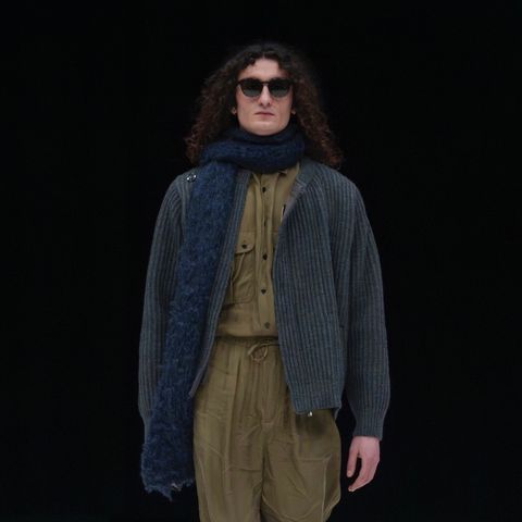 【残り一点】3Color Mix Mohair Long Stole