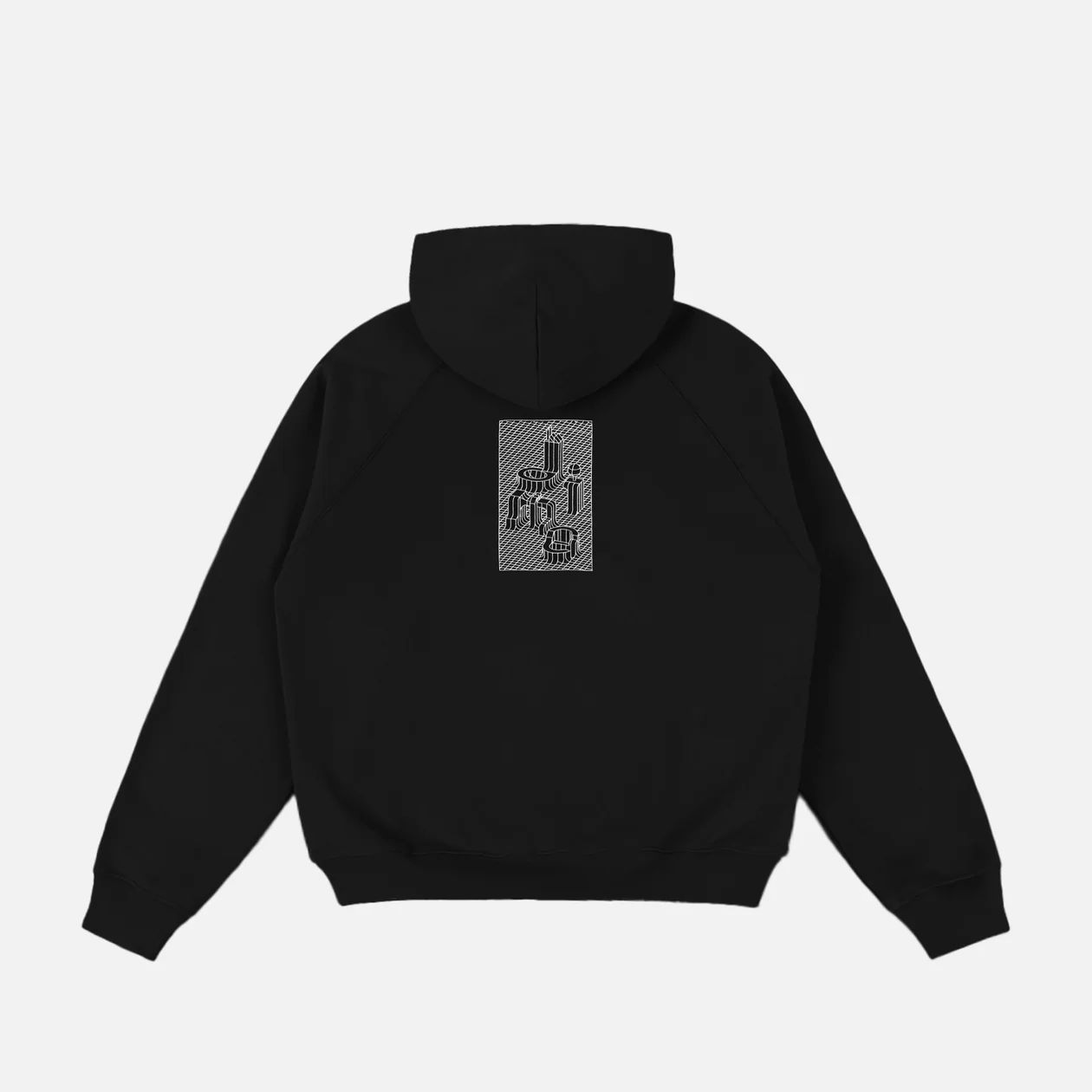 【残り一点】Grid Zip Hoodie