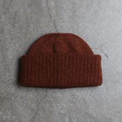 【残りわずか】Wool Knit Cap(BRICK)