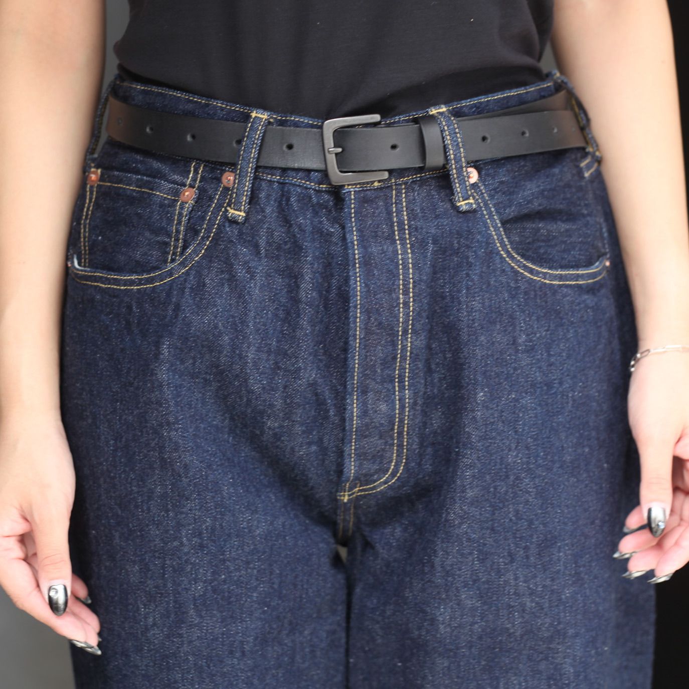 【残り一点】5pocket Straight Pants(ONE WASH)