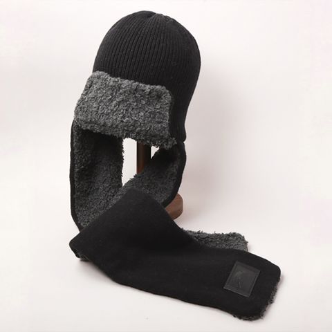 【残り一点】Knitted Scarf Flying Cap