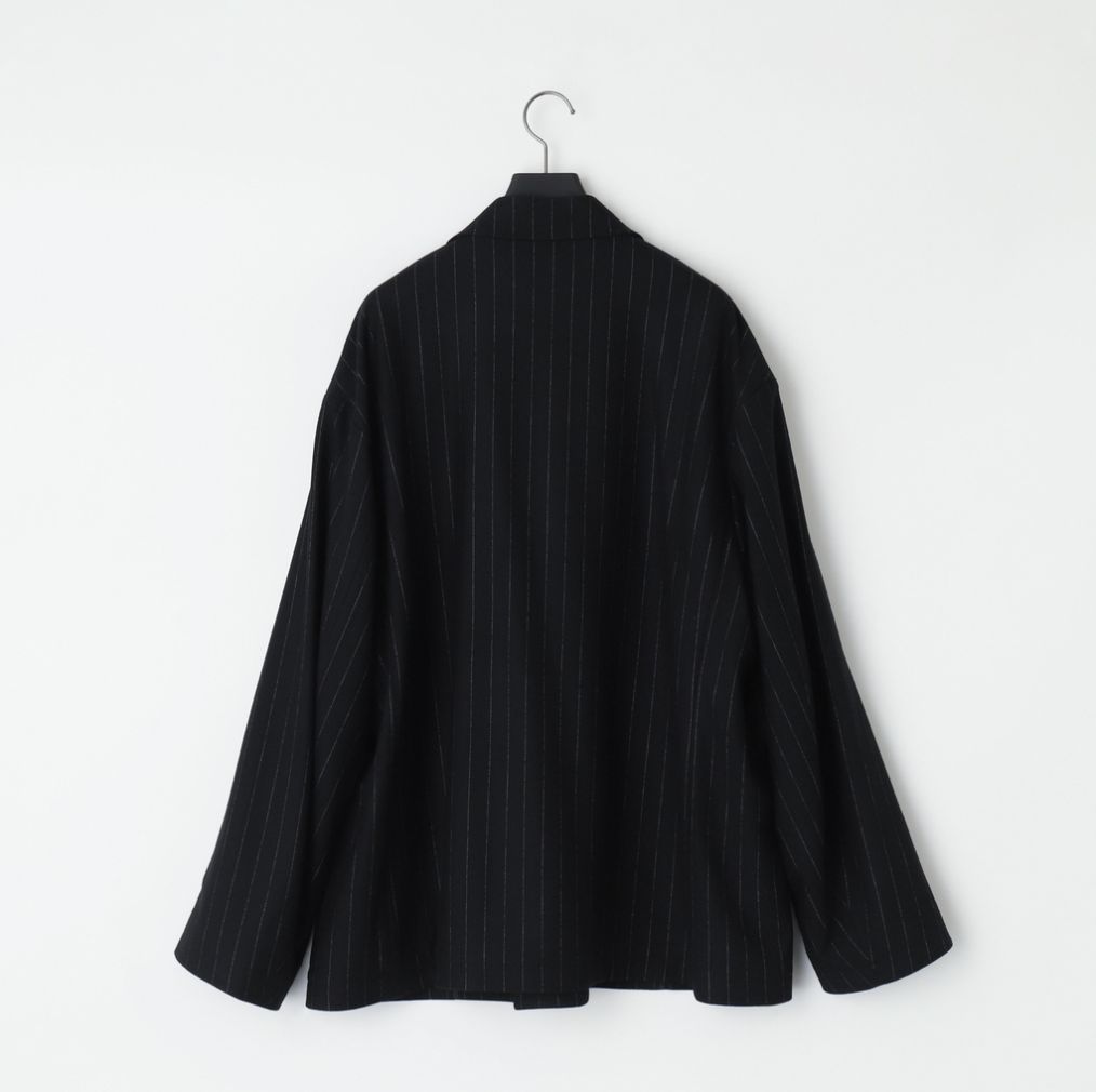 【残り一点】36G Wool Stripe Double Jacket